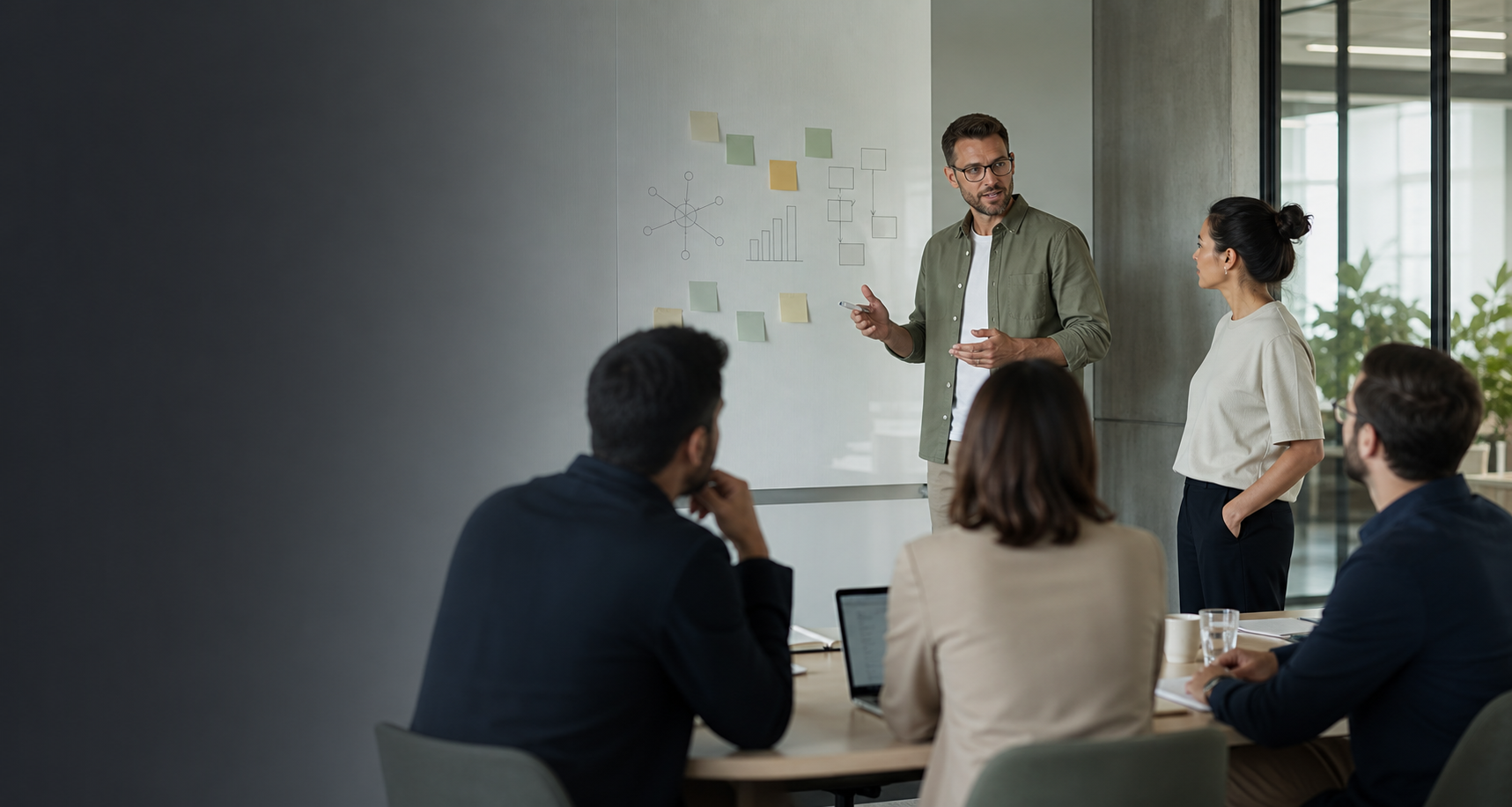 Sessão de formação em contexto empresarial